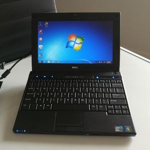 Dell Latitude 2110 netbook mini laptop 2gb ram 1.83 GHz atom 80 gb hdd windows 7